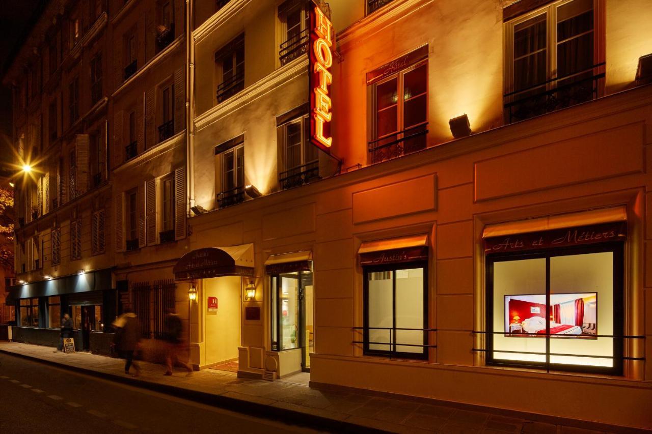 Austin'S Arts Et Metiers Hotel Paris Eksteriør billede